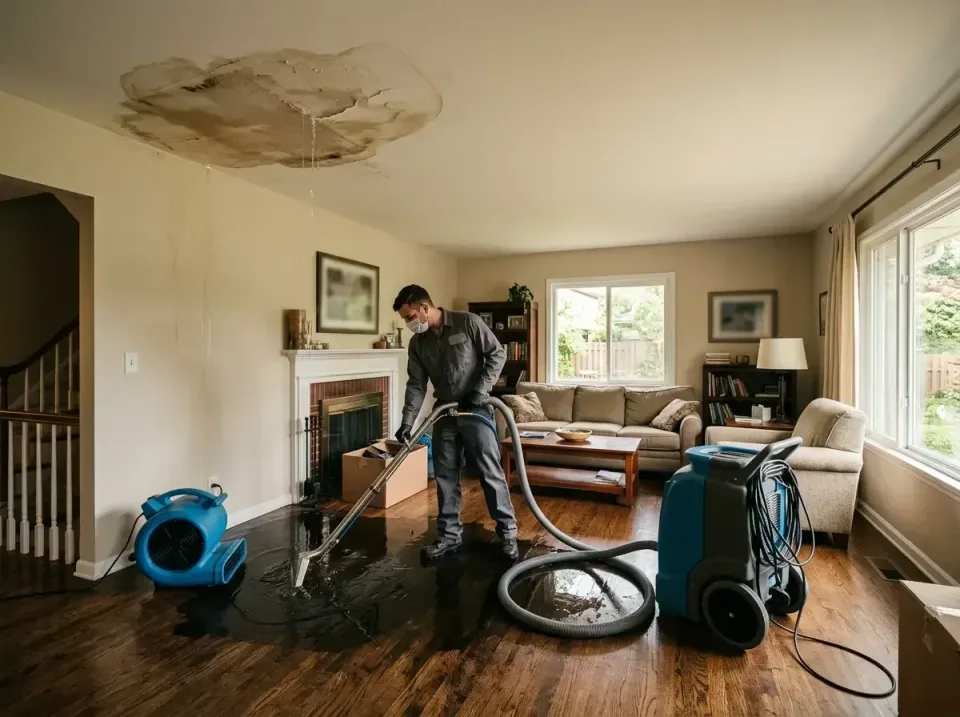 attic-pipe-burst-ceiling-drip-008 — frequently asked questions, Water Damage Restoration & Carpet Care in Sapulpa, OK